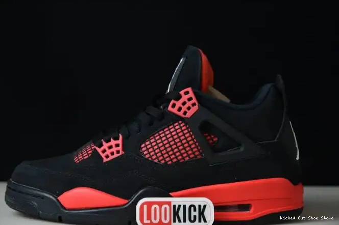 Kick Theory CT8527-016 Jordan Red Air 4 Thunder 0613